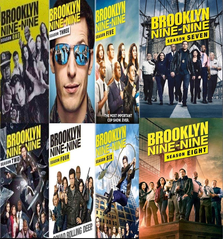 Brooklyn Nine-Nine DVD Seasons 1-8 Set – Blaze DVDs