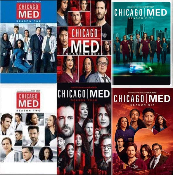 Chicago Med TV Series Seasons 1-6 DVD Set – Blaze DVDs