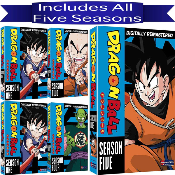 DVD - Dragon Ball Saga of Goku Eps 1-13 Plus Feature Film - Great Condition