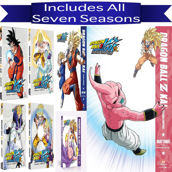 Dragon Ball Z Androids Saga DVD 4-Disc Box Set 704400044823