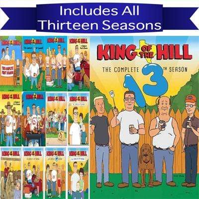 KING OF THE HILL - Season One and Season Two TV Double Pack - NEW