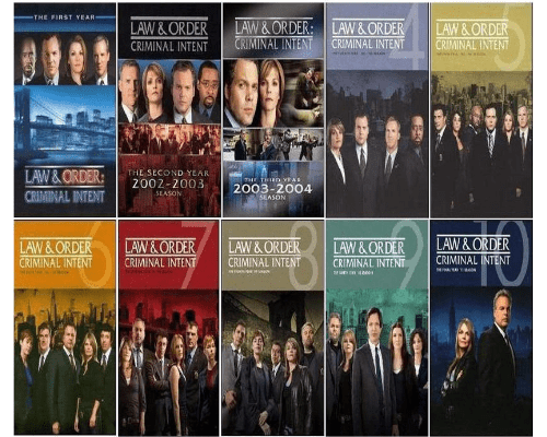Law Order Criminal Intent TV Series Complete DVD Set – Blaze DVDs
