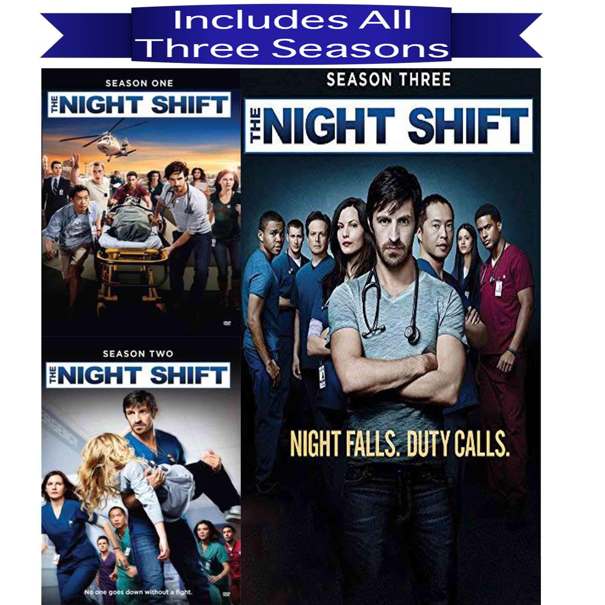 The Night Shift DVD Seasons 1-3 Set SPE DVDs & Blu-ray Discs > DVDs