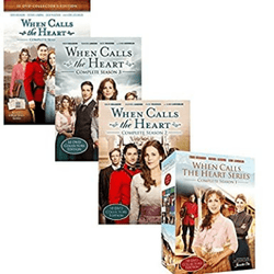 When Calls the Heart Seasons 1, 2, 3, 4 Complete Set Blaze DVDs