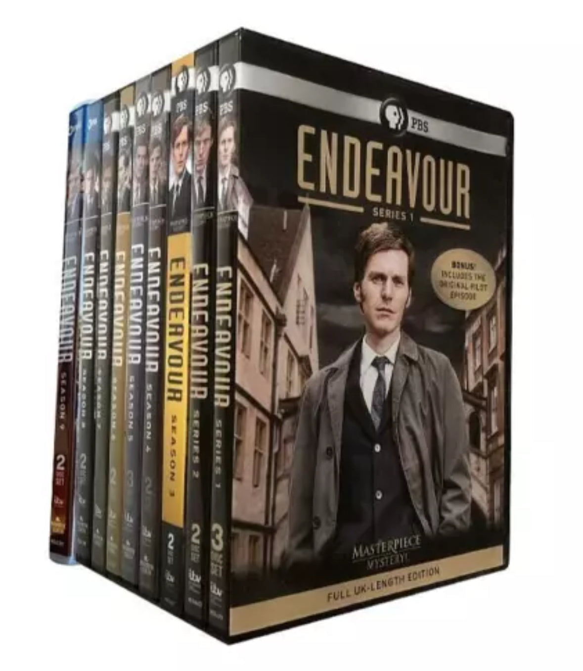 Endeavor Seasons 1-9 on DVD