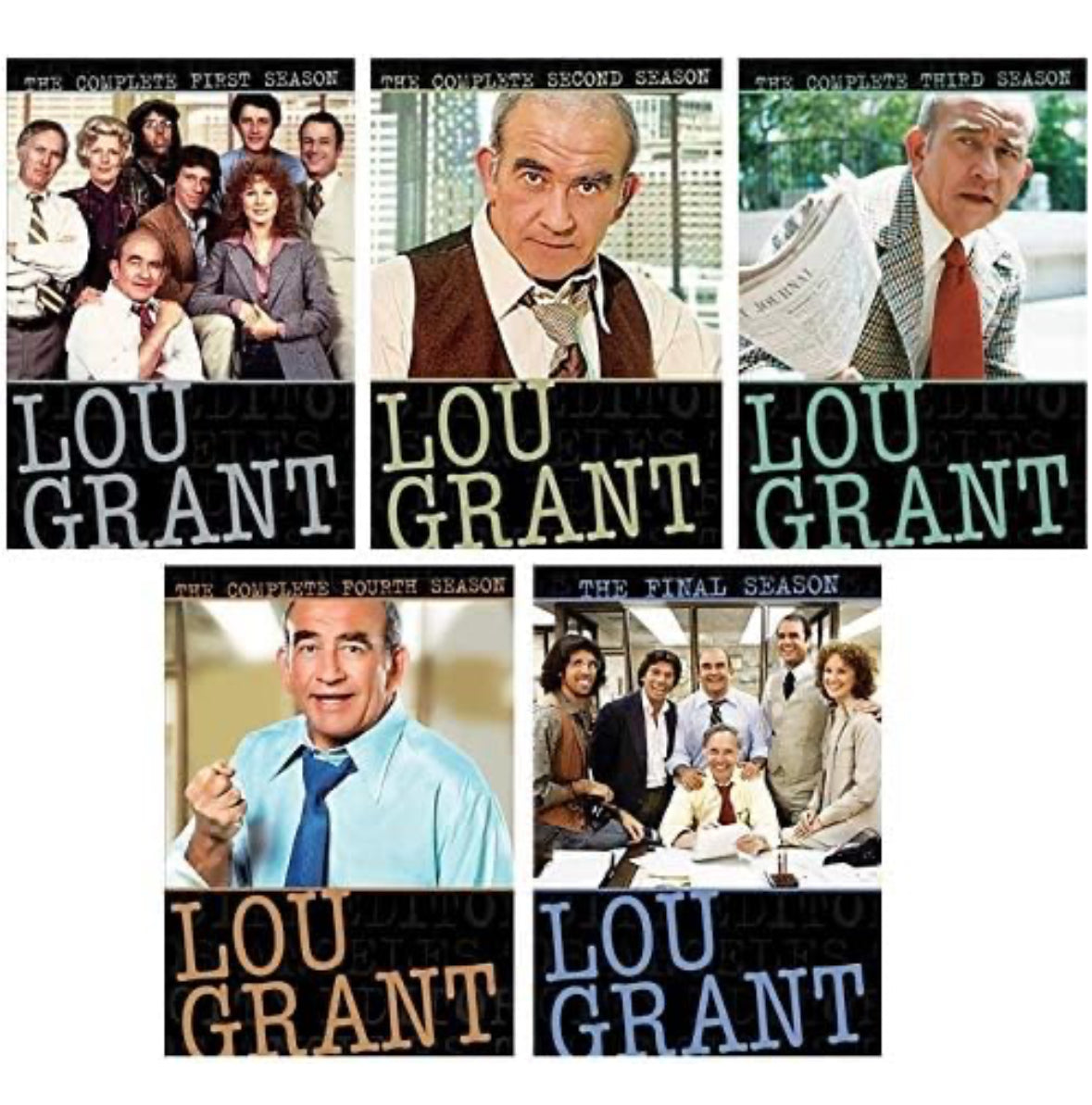 Lou Grant TV Series Seasons 1-5 DVD Set