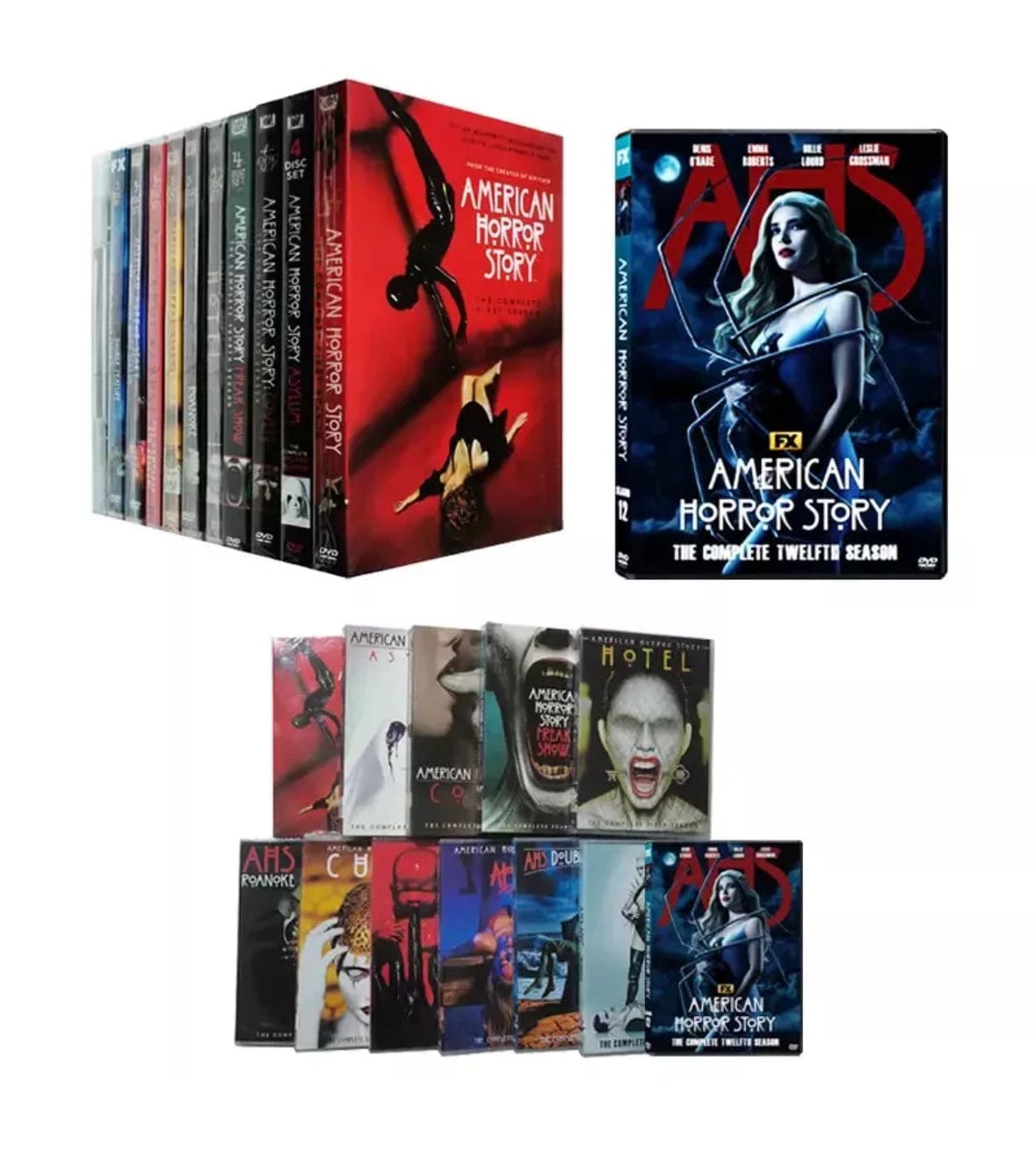 American Horror Story DVD Series Seasons 1-12 Set