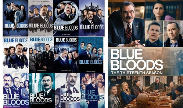 Blue Bloods Complete Series Seasons 1 - 12 DVD fashion Set New Sealed