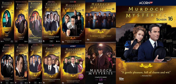 Acorn Tv Murdoch Mysteries S1 Murdoch Murders Season (4-DVD Set