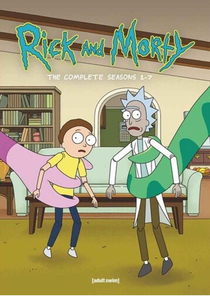 Rick and Morty TV Series Seasons 1-7 DVD Set Warner Brothers DVDs & Blu-ray Discs > DVDs