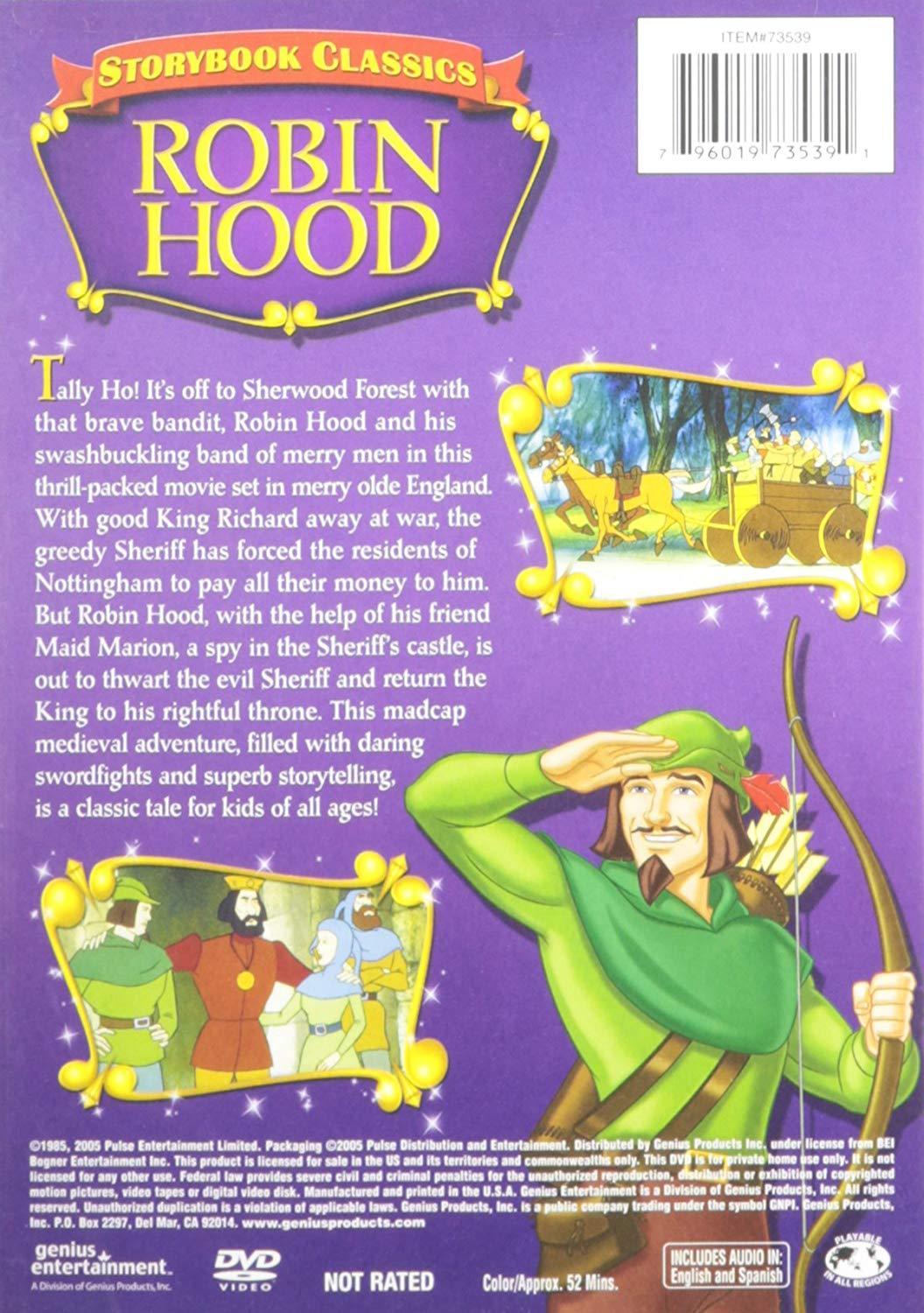 Robin Hood [DVD] ggw725x 【公式通販】