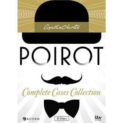 Agatha Christie's Poirot DVD Series Complete Cases Collection Box Set