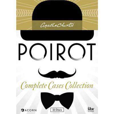 Agatha Christie's Poirot DVD Series Complete Cases Collection Box Set Acorn Media DVDs & Blu-ray Discs > DVDs > Box Sets