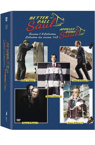 Better Call Saul DVD Seasons 1-5 Set Sony DVDs & Blu-ray Discs > DVDs
