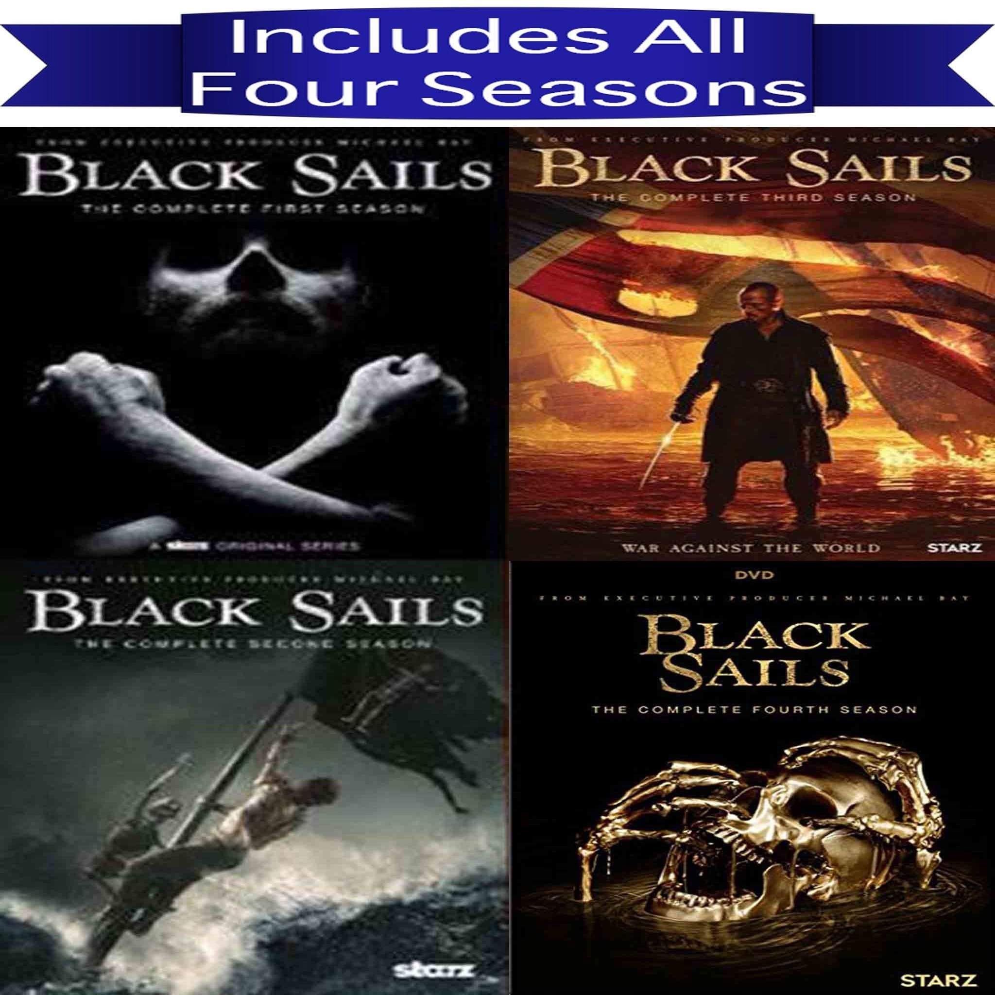 Black Sails DVD Seasons 1-4 Set – Blaze DVDs