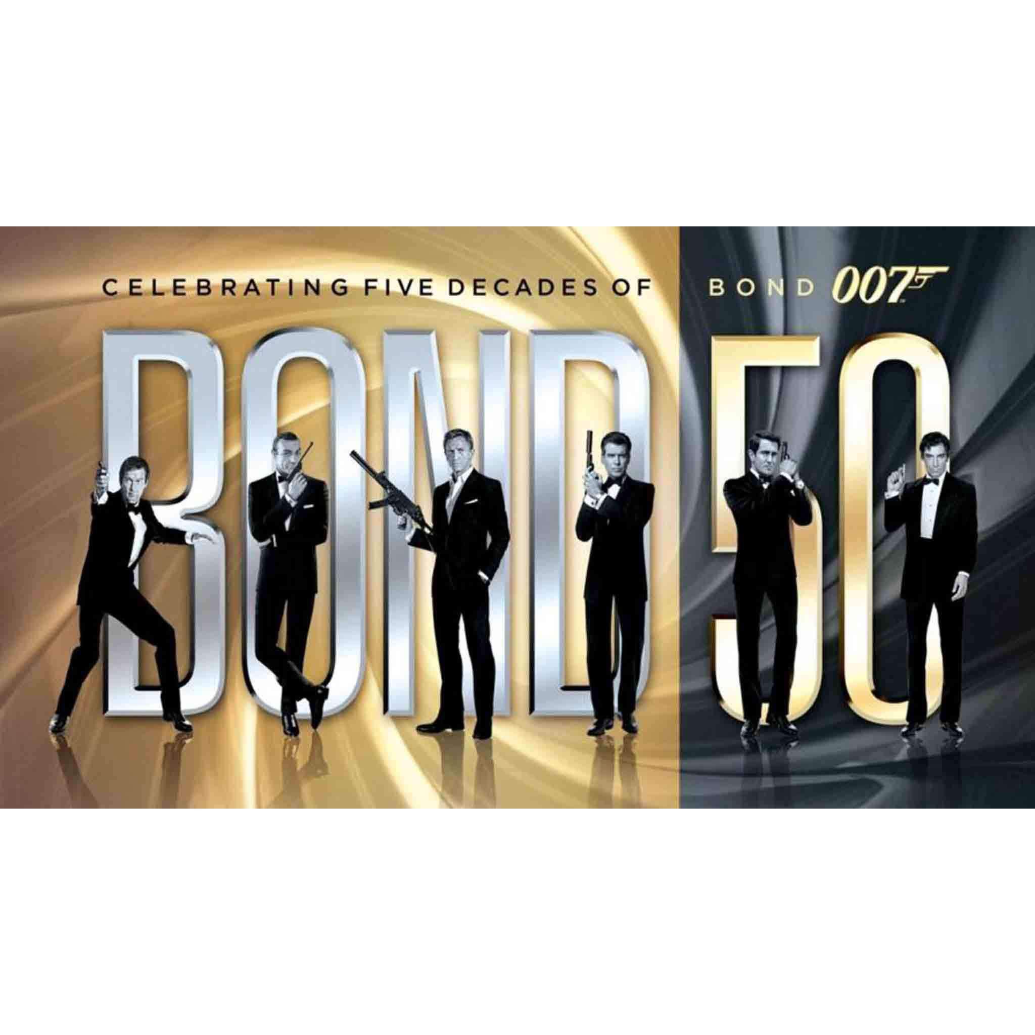 Bond 50 Complete James Bond DVD Box Set Includes all 23 Movies MGM DVDs & Blu-ray Discs > DVDs > Box Sets