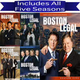 Boston Legal Complete Series DVD 20th Century Fox DVDs & Blu-ray Discs