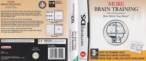 Brain Age 2: More Training in Minutes a Day! Nintendo DS Blaze DVDs