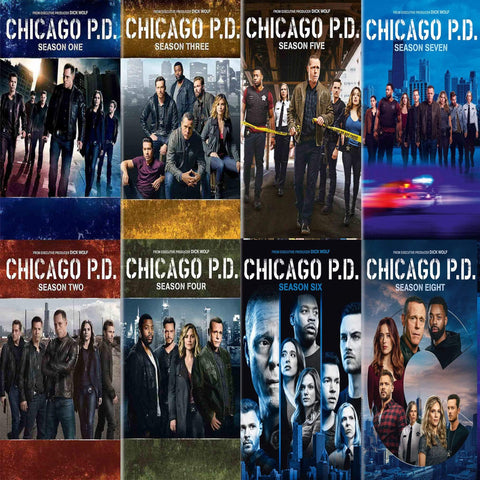 Chicago PD DVD Seasons 1-8 Set Universal Studios DVDs & Blu-ray Discs > DVDs