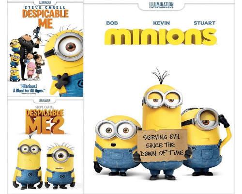 Despicable Me DVD Trilogy