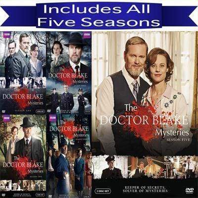 Doctor Blake Mysteries TV Series Seasons 1-5 DVD Set BBC America DVDs & Blu-ray Discs > DVDs