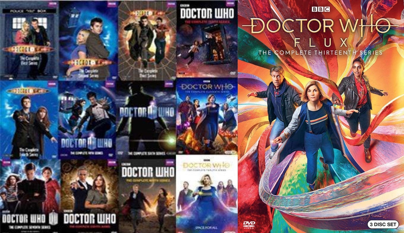 Doctor Who TV Series Seasons 1-13 DVD Set