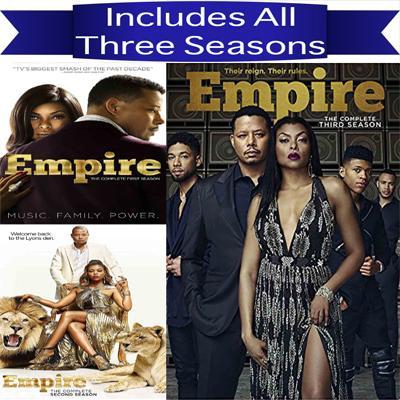 Empire TV Series Seasons 1-3 DVD Set – Blaze DVDs