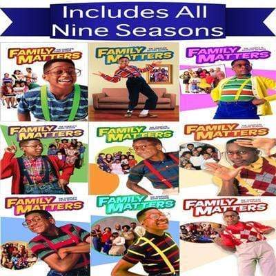 Family Matters TV Series Seasons 1-9 DVD Set – Blaze DVDs