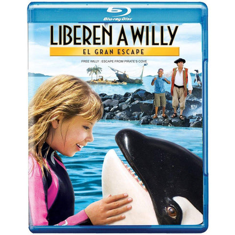 Free Willy: Escape from Pirate's Cove on Blu-Ray Blaze DVDs DVDs & Blu-ray Discs > Blu-ray Discs