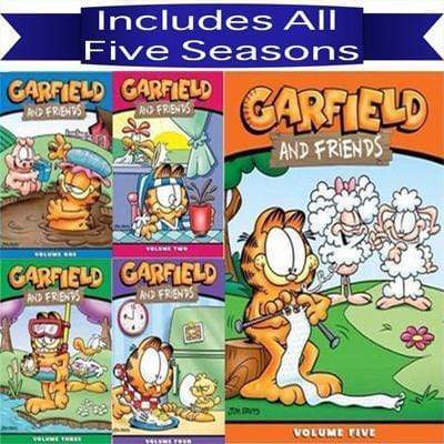 Garfield and Friends TV Series Seasons 1-5 DVD Set – Blaze DVDs
