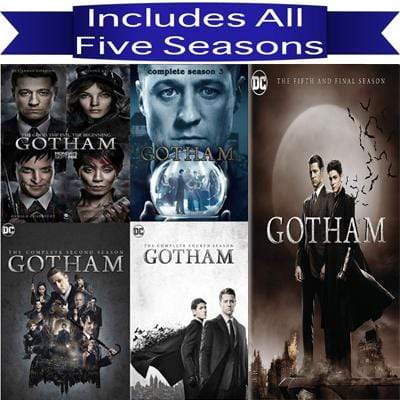 Gotham DVD Seasons 1-5 Set Warner Brothers DVDs & Blu-ray Discs > DVDs