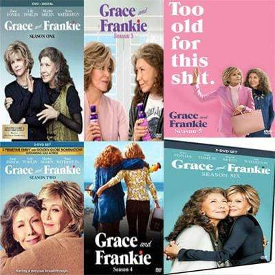 Grace & Frankie TV Series Seasons 1-6 DVD Set Lionsgate DVDs & Blu-ray Discs > DVDs