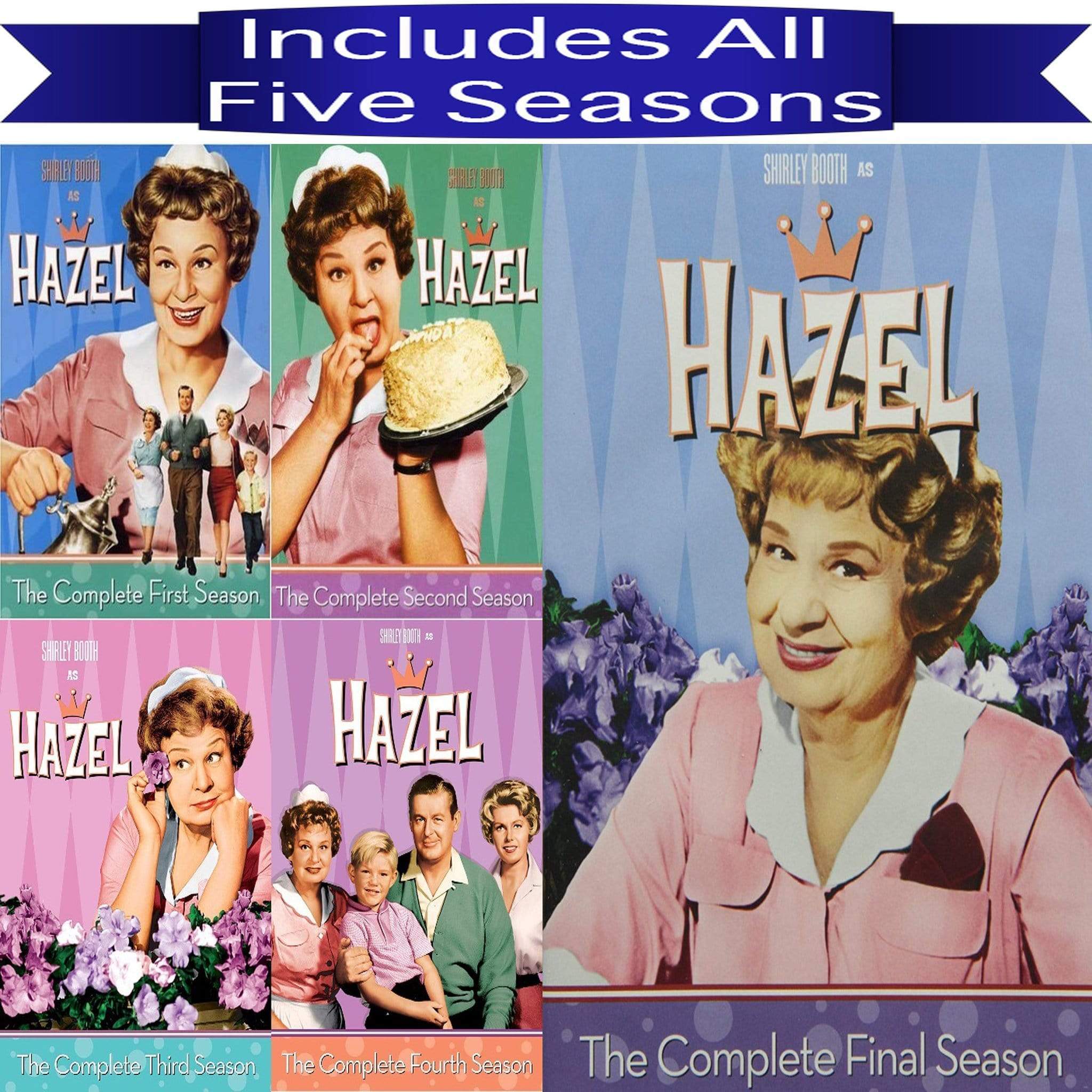 Hazel TV Series Seasons 1-5 DVD Set Shout! Factory DVDs & Blu-ray Discs