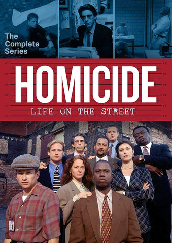 Homicide Complete Series on DVD Shout! Factory DVDs & Blu-ray Discs