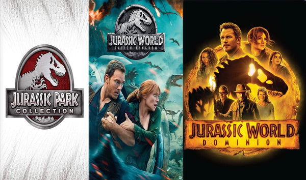 Jurassic Park Collection DVD All Movies, Including Jurassic