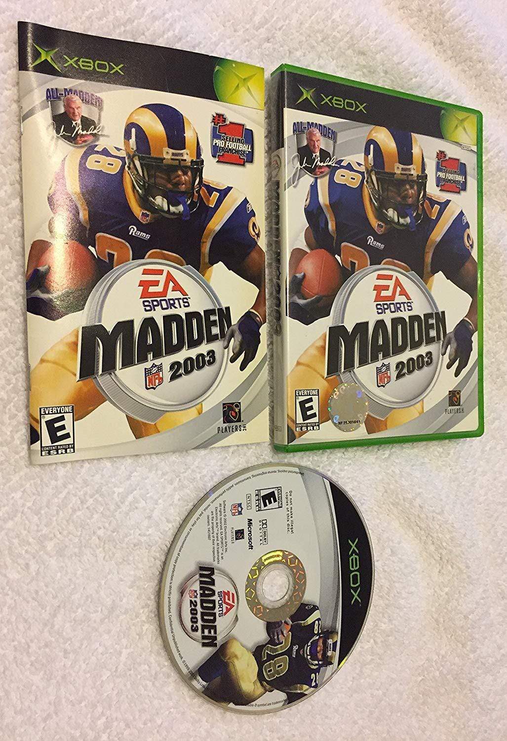 madden 2003 cover