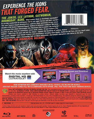 Necessary Evil: Super-Villains of DC Comics on Blu-Ray Blaze DVDs DVDs & Blu-ray Discs > DVDs