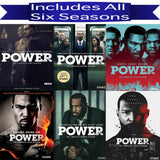 Power TV Series Seasons 1-6 DVD Set