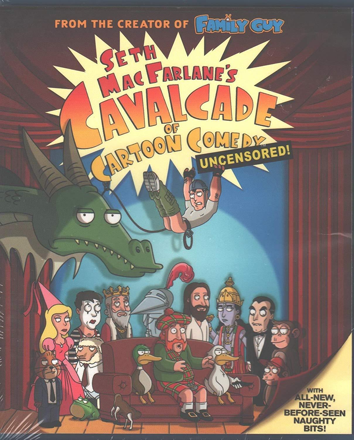 Seth MacFarlane's Cavalcade of Cartoon Comedy - Uncensored! on Blu-Ray Blaze DVDs DVDs & Blu-ray Discs > Blu-ray Discs