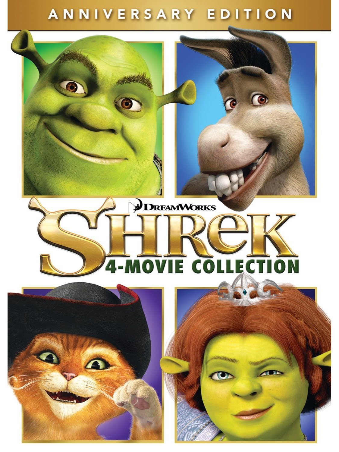 Shrek 4 Movie Collection DVD Set 20th Century Fox DVDs & Blu-ray Discs > DVDs > Box Sets