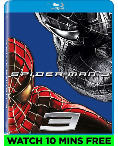 Spider-Man 3 on Blu-Ray Blaze DVDs