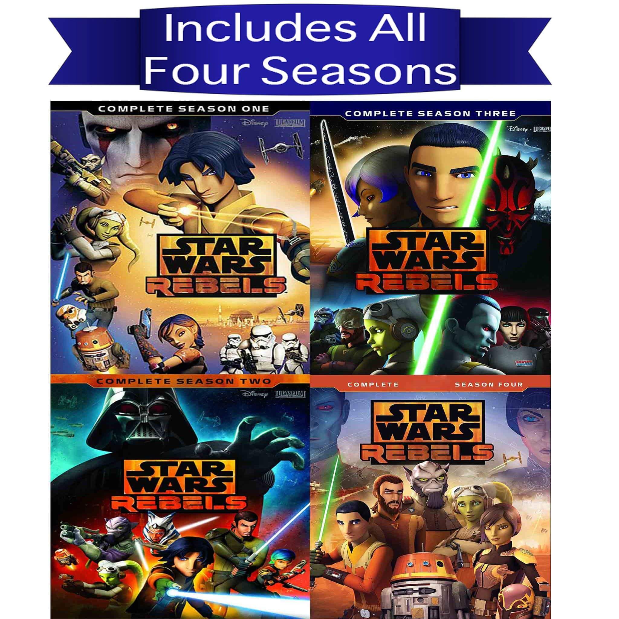Star Wars Rebels TV Series Seasons 1-4 DVD Set – Blaze DVDs