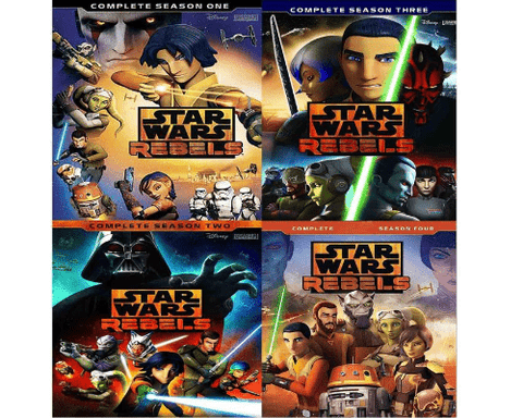 Star Wars Rebels TV Series Seasons 1-4 DVD Set
