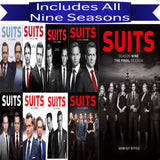 Suits TV Series Seasons 1-9 DVD Set Universal Studios DVDs & Blu-ray Discs > DVDs