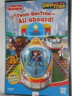 Team Geotrax All Aboard on DVD fisher price DVDs & Blu-ray Discs > DVDs