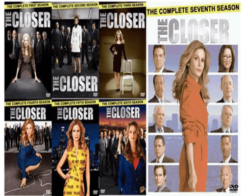 The Closer TV Series Seasons 1-7 DVD Set Warner Brothers DVDs & Blu-ray Discs > DVDs
