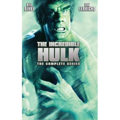 The Incredible Hulk DVD Complete Series Box Set Universal Studios DVDs & Blu-ray Discs > DVDs > Box Sets