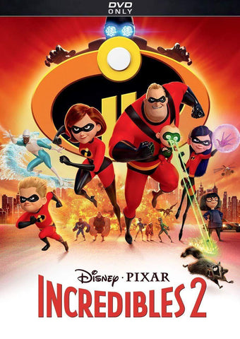 The Incredibles 2 DVD Walt Disney DVDs & Blu-ray Discs