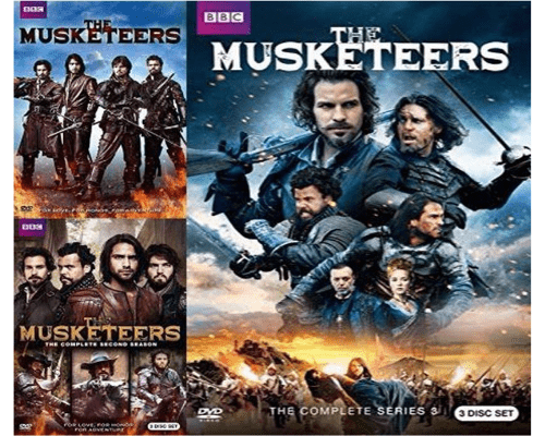 The Musketeers TV Series Seasons 1-3 DVD Set