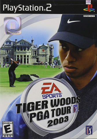 Tiger Woods PGA Tour 2003 Playstation 2 Blaze DVDs